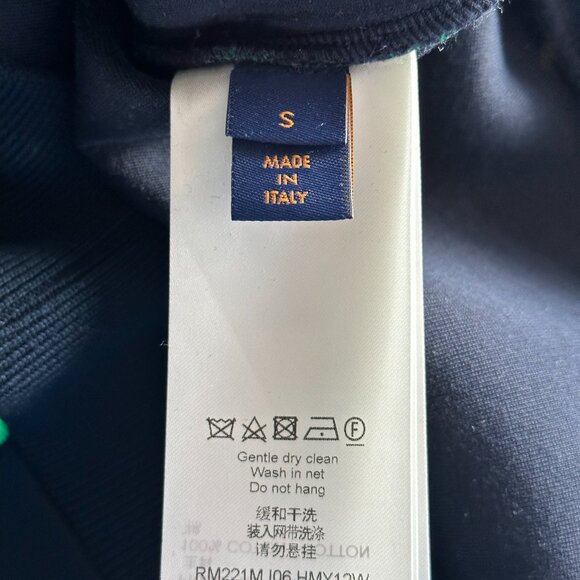 Louis Vuitton Blue & Green Gradient Monogram Sweater - Picture 4 of 8